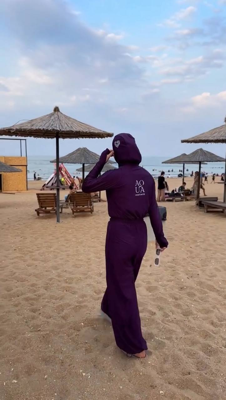 Instinto буркини комбез макси Zazoo, Фиолетовый