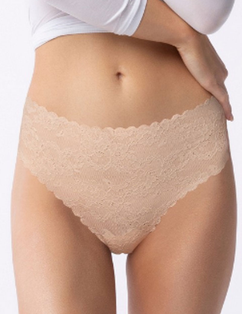 Julimex трусы стринги BELLIE MAXI, Бежевый