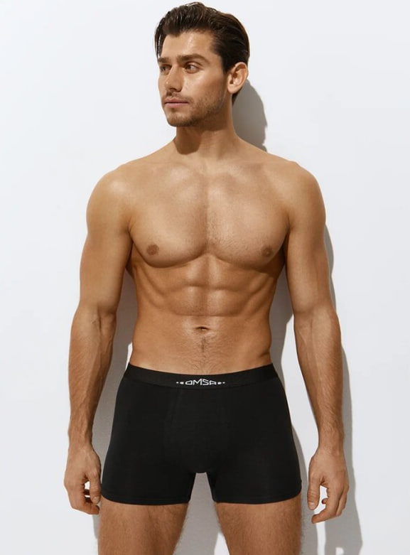 Omsa мужские трусы 1234-1 (чз), Черный