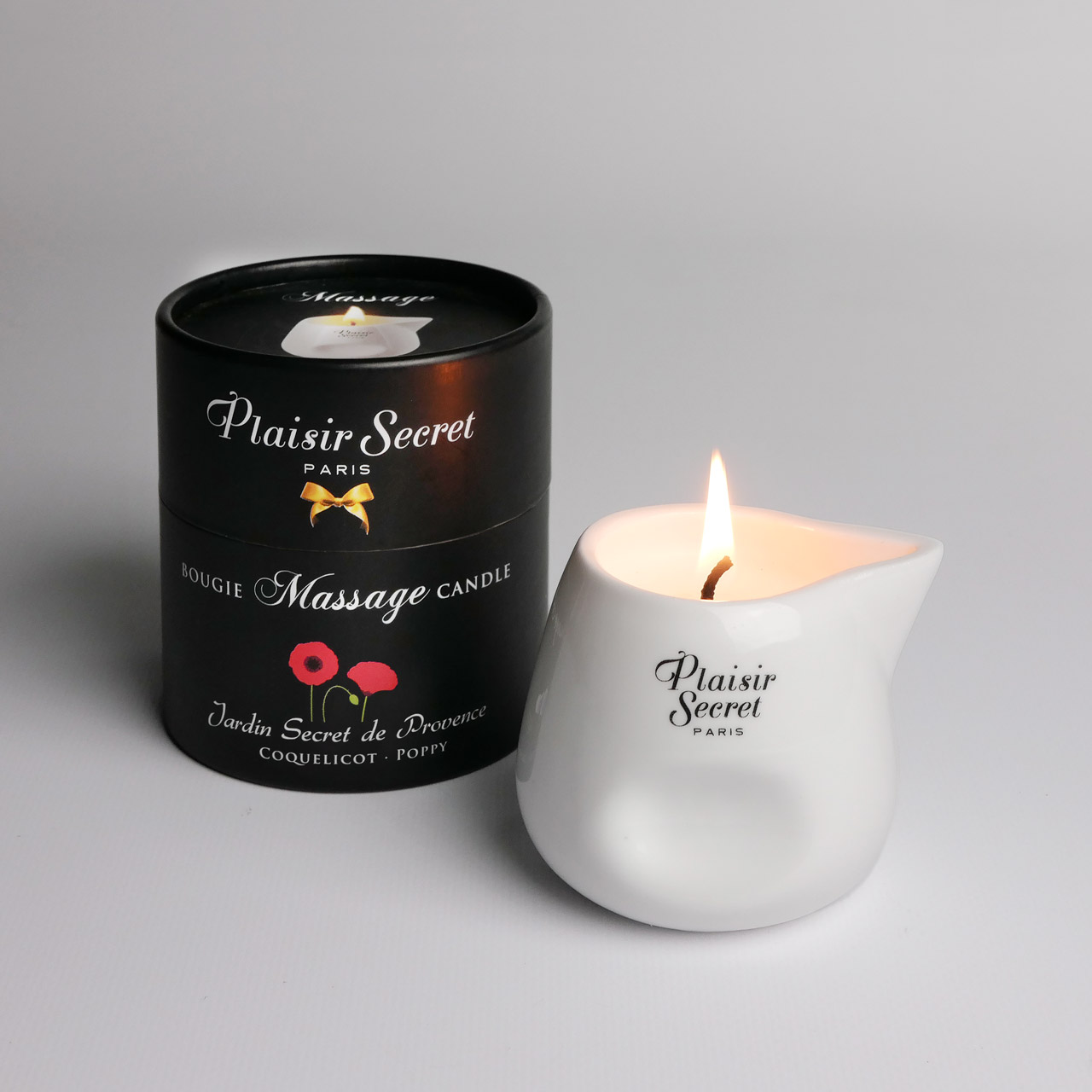 Plaisirs Secrets свеча массажная Мак 80мл 