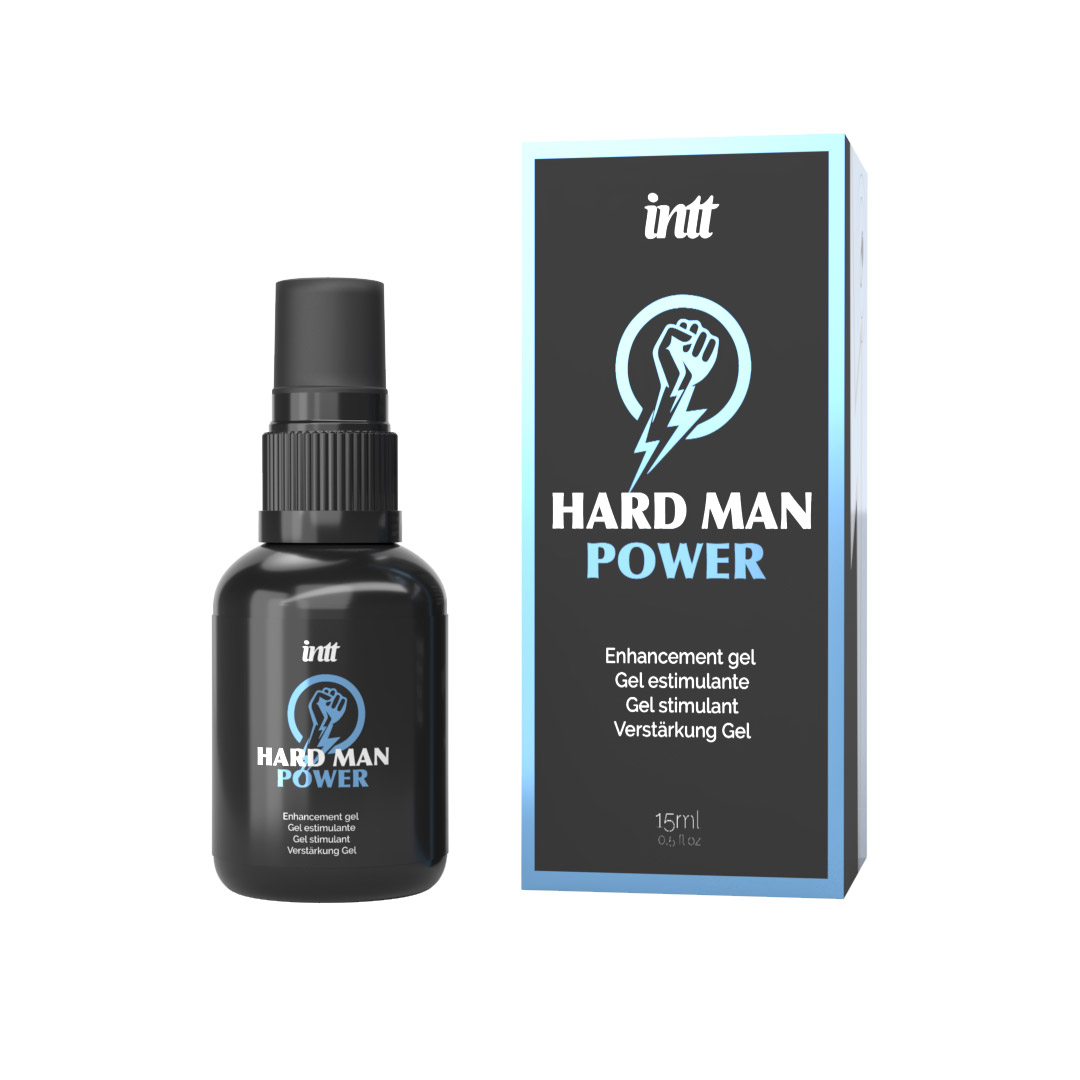 Intt массажный гель Hard Man Power, 15 мл