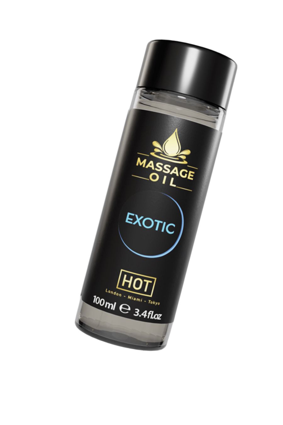 HOT массажное масло EXOTIC с ароматом экзотических фруктов, 100 мл.
