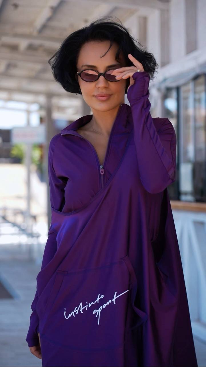 Instinto майка для буркини Sport, Фиолетовый