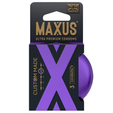 Maxus презервативы Custom Made 60, 3 шт.