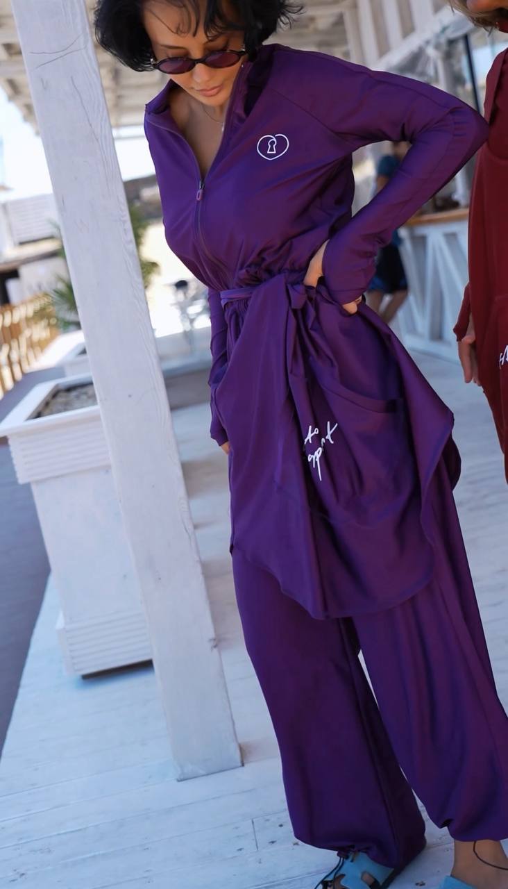 Instinto буркини комбез макси Zazoo, Фиолетовый