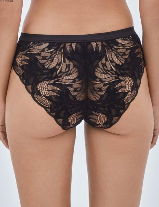 Alles трусики-бразилиана Boudoir (чз), Черный
