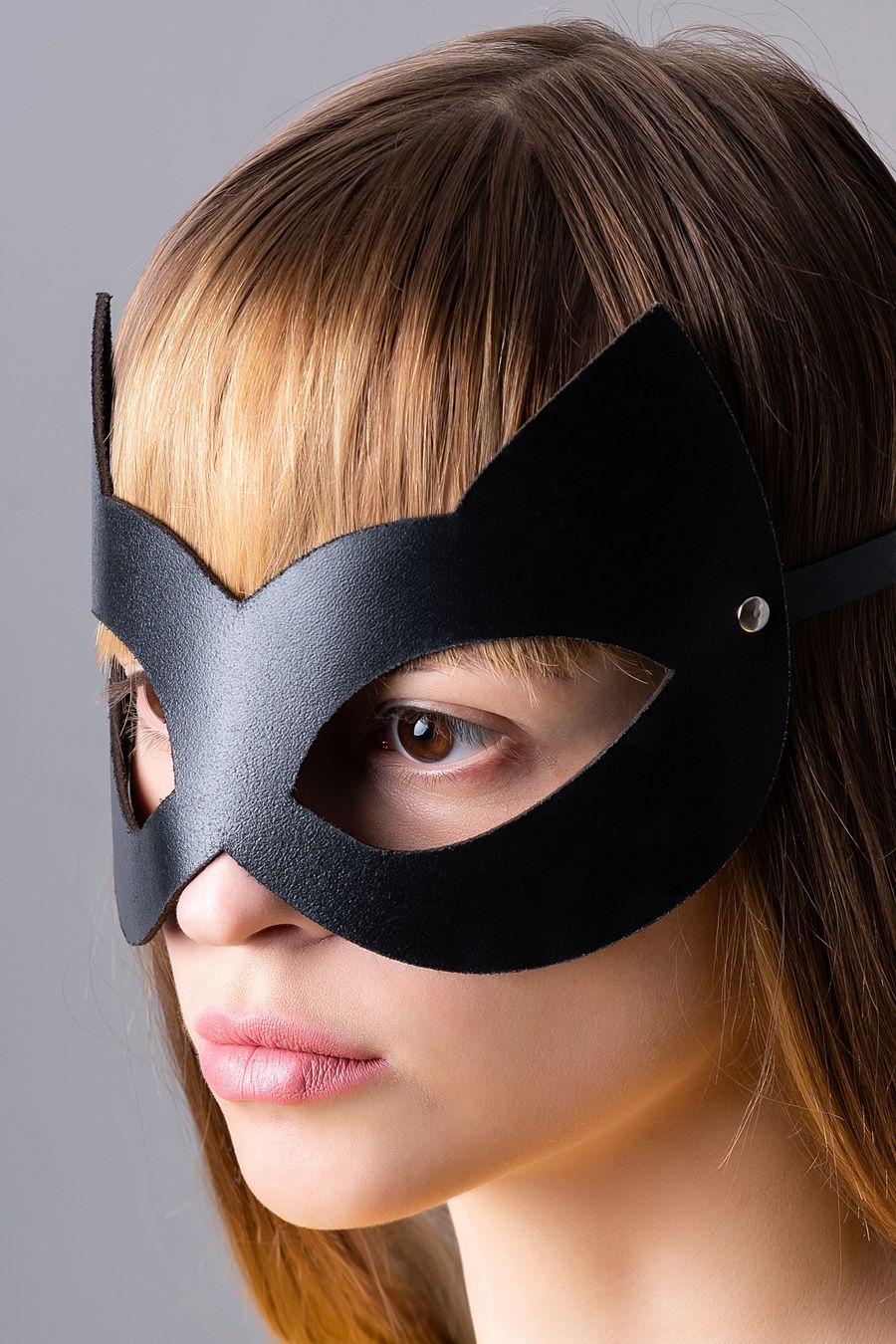 Штучки-Дрючки маска кошки, Черный