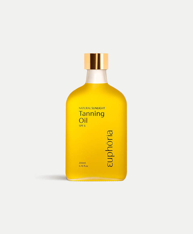 Euphoria масло для загара SPF6, 100 мл.