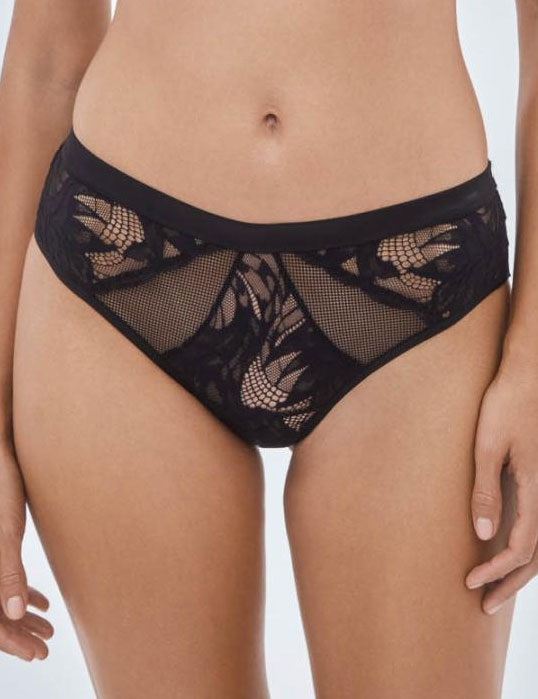 Alles трусики-бразилиана Boudoir (чз), Черный