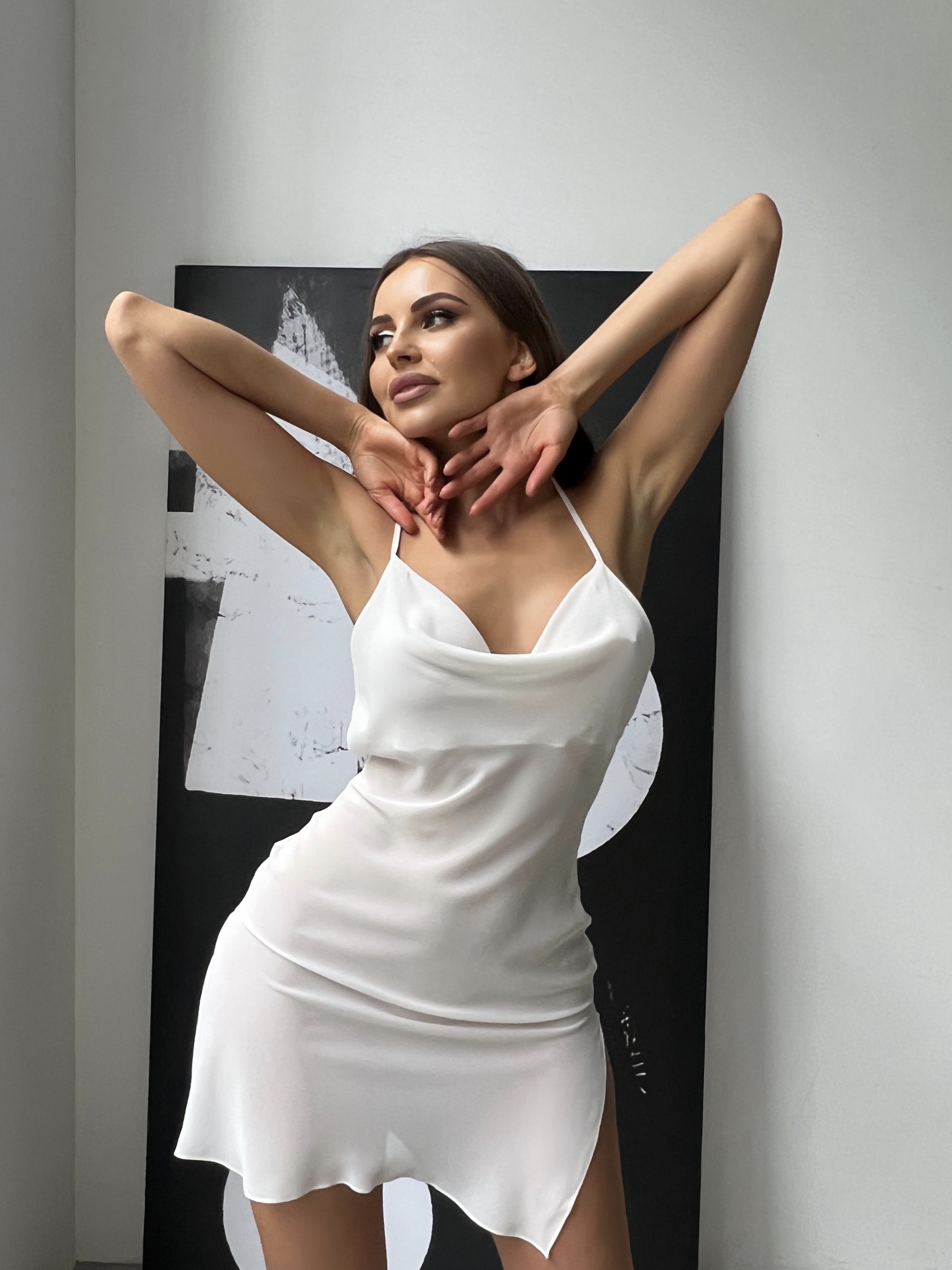Instinto сорочка мини Sara, Белый