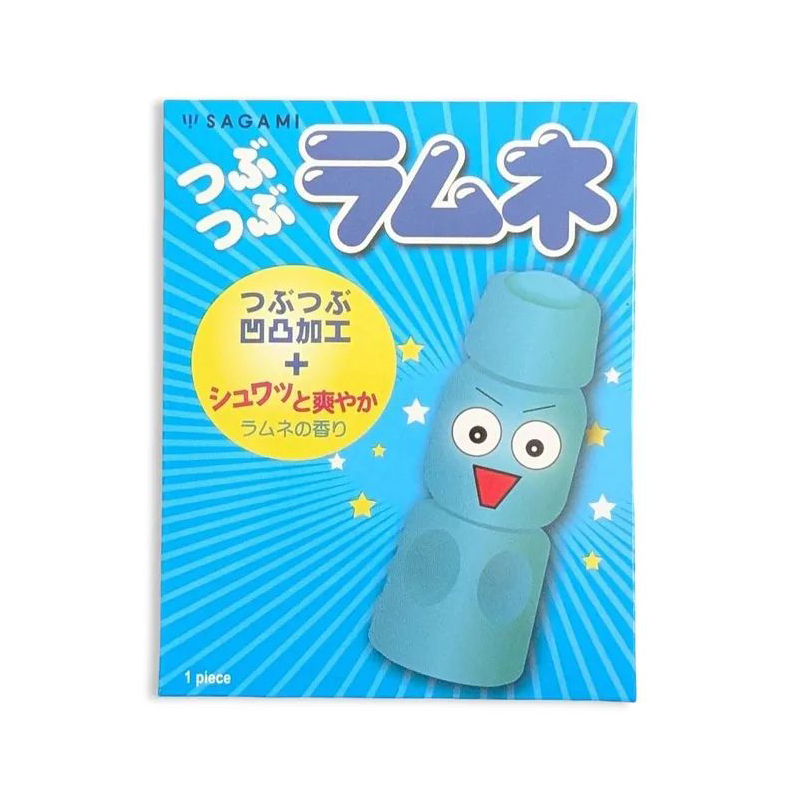 Sagami Studded презервативы со вкусом Лимонада, 1 шт.