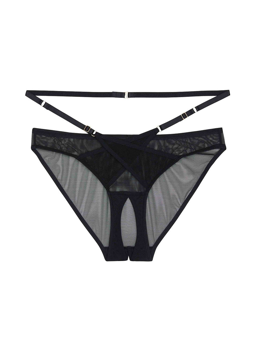 Playful Promises трусики бразильяно Eddie, Черный