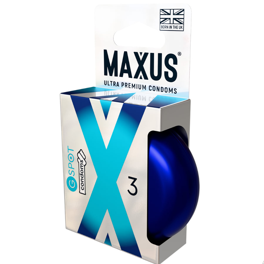 Maxus презервативы с двойной спиралью G Spot №3, 3 шт.