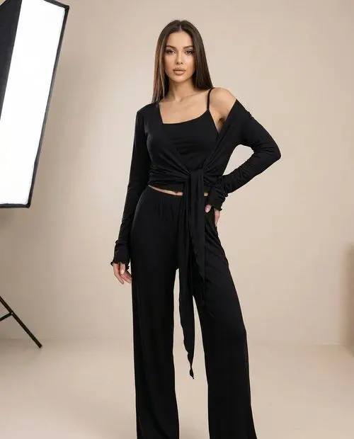 Instinto костюм тройка Katy, Черный