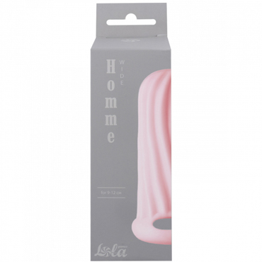 Lola Toys насадка Homme Wide 9-12 см, Розовый