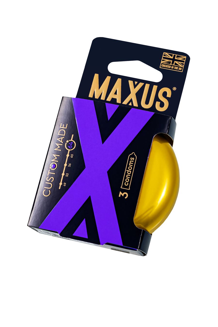 Maxus презервативы Custom Made 64 X-Edition, 3 шт.