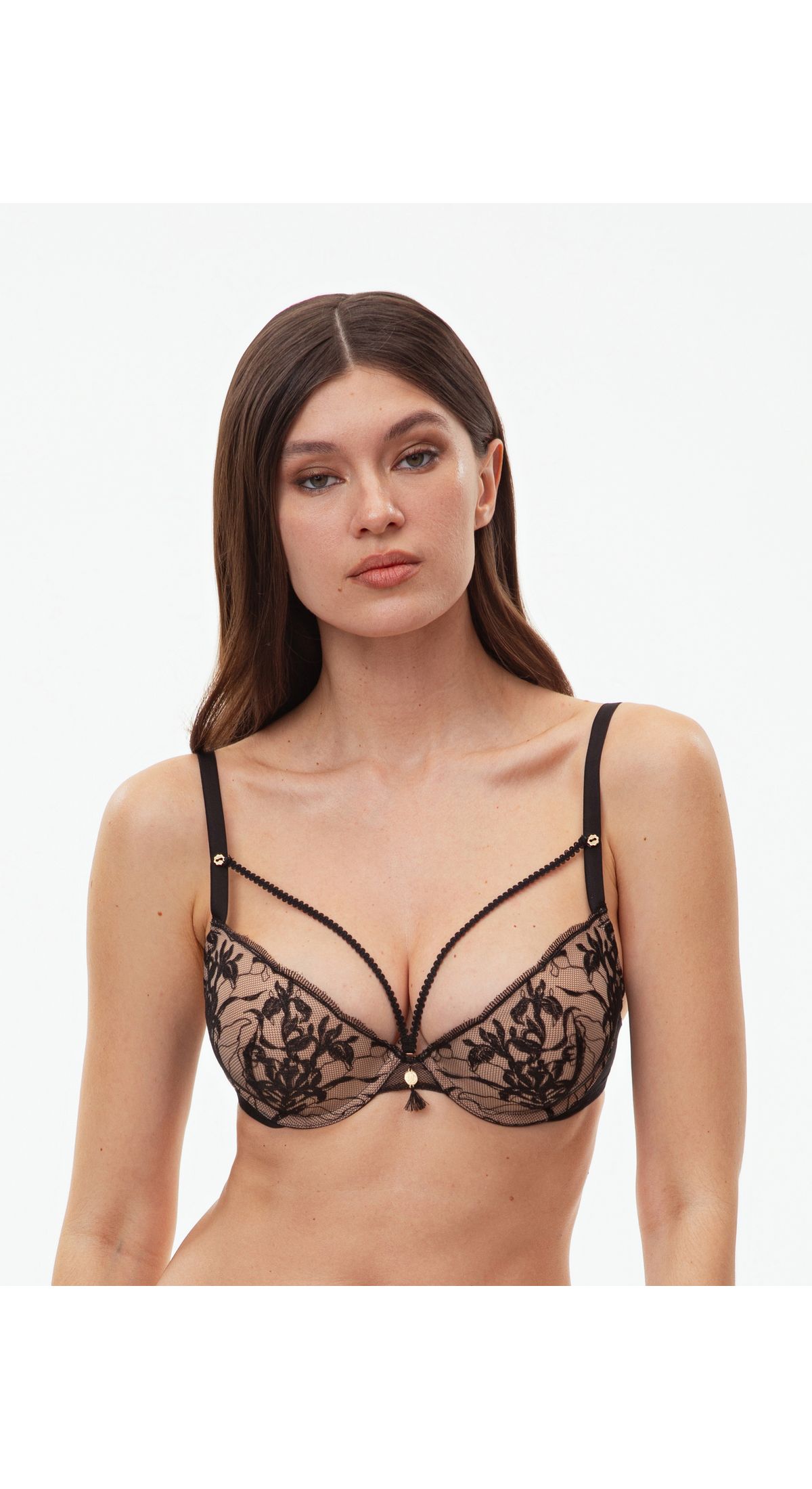 MELLE бюст балконет push-up Dea ML0611, Черный