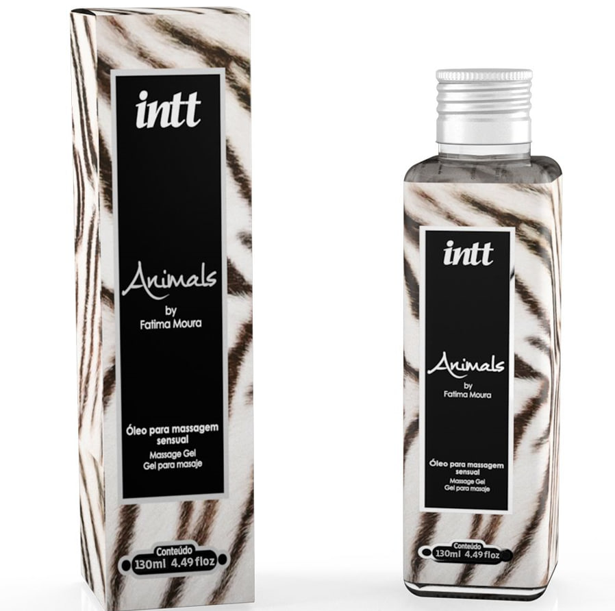 Intt массажное масло Animals, 130 мл