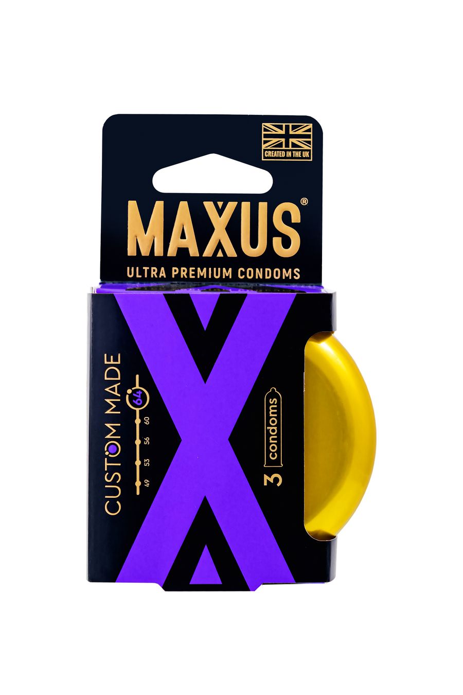 Maxus презервативы Custom Made 64 X-Edition, 3 шт.