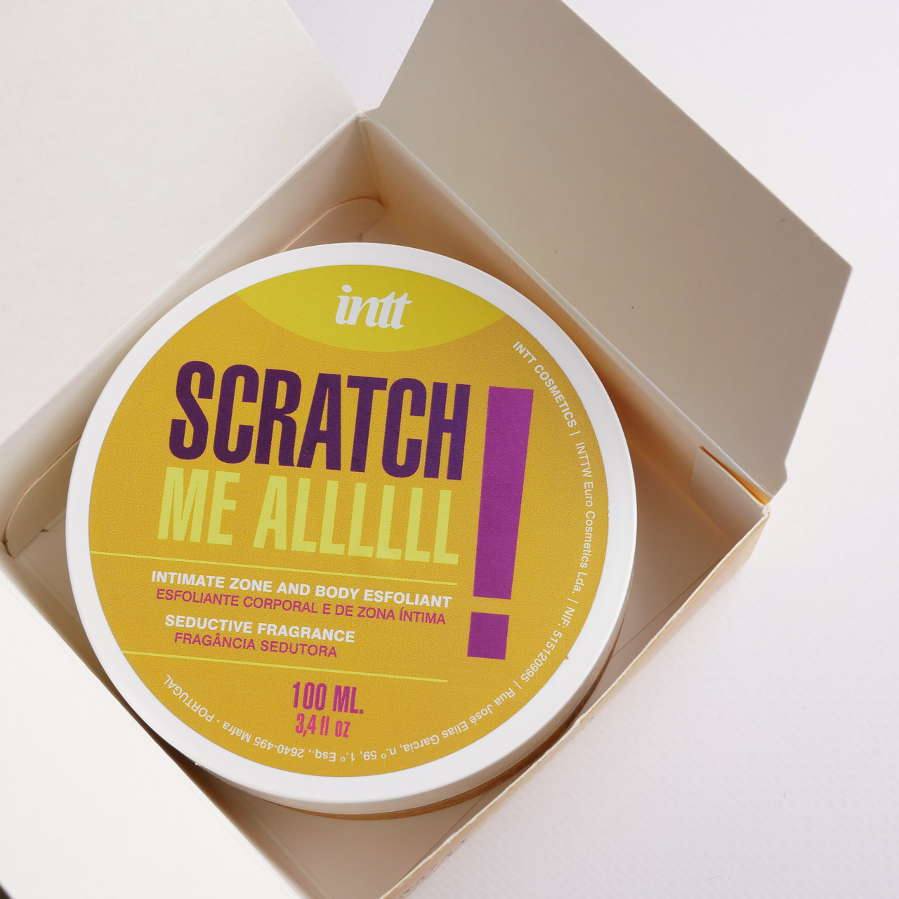 Intt скраб для тела Scratch Me ALLLLLL, 100 мл.
