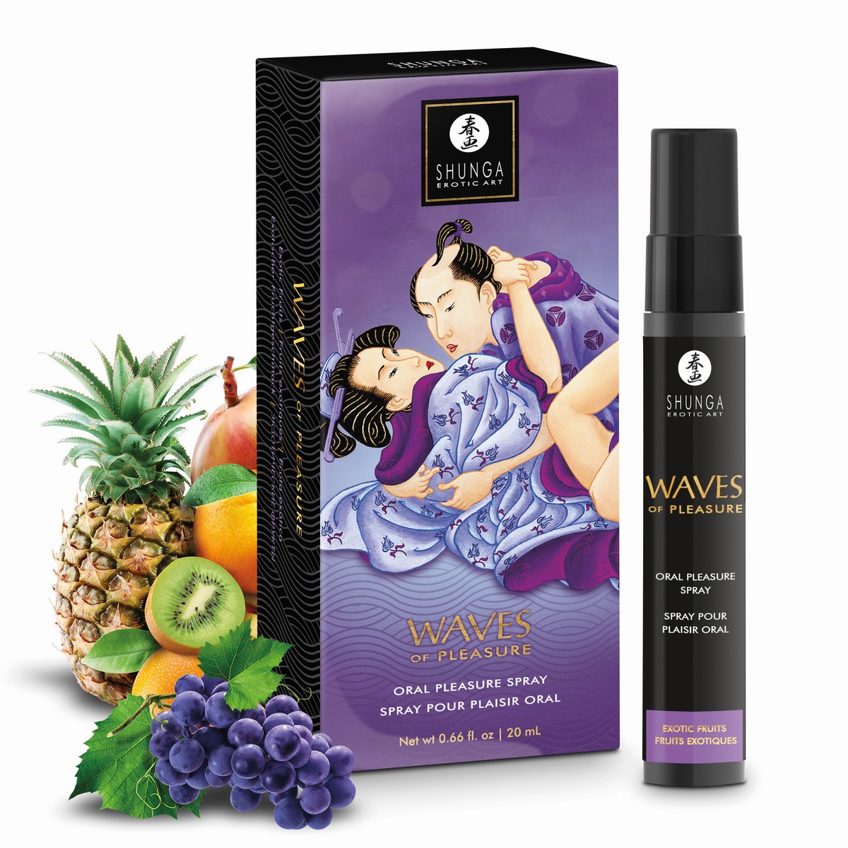 Shunga спрей Waves of Pleasure Экзотические Фрукты, 20 мл.