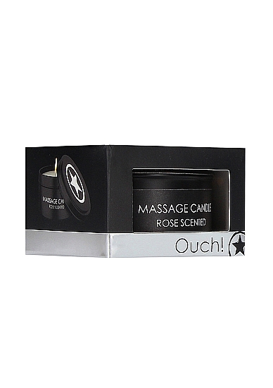 Ouch! массажная свеча ароматом розы Rose Scented