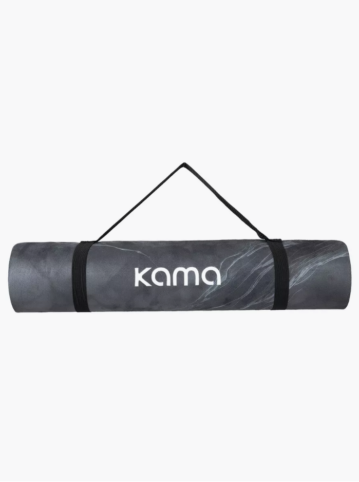 Instinto коврик для йоги и фитнеса Kama, Серый мрамор*
