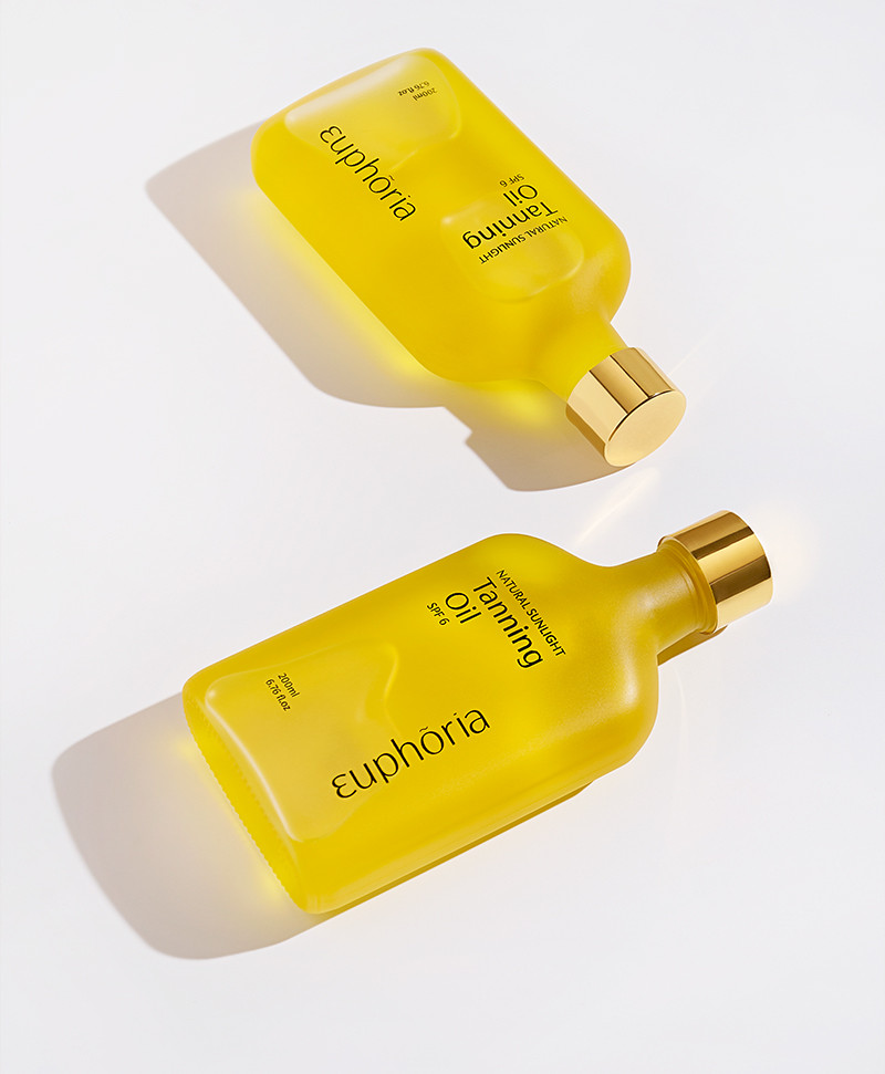 Euphoria масло для загара SPF6, 100 мл.