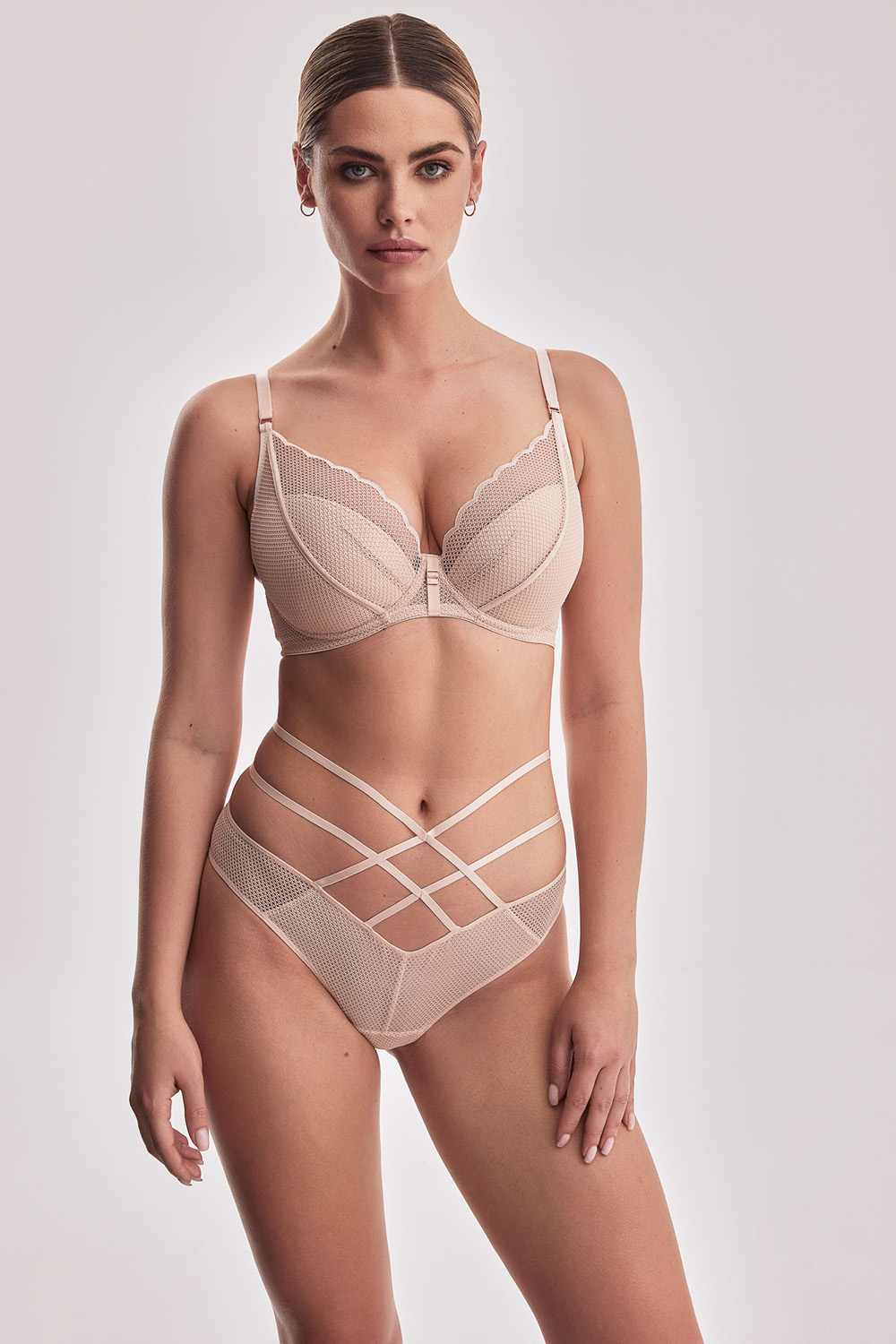 Alles трусики-стринги Chita Stringi Beige, Бежевый*