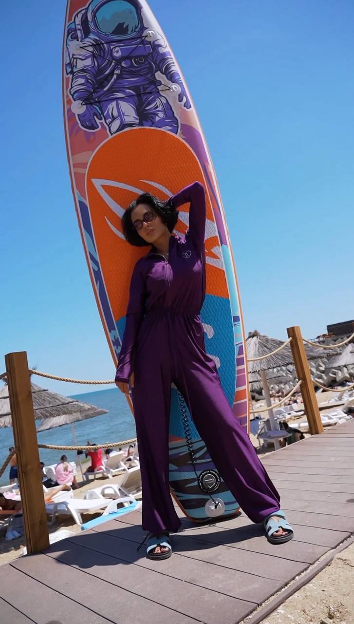 Instinto буркини комбез макси Zazoo, Фиолетовый