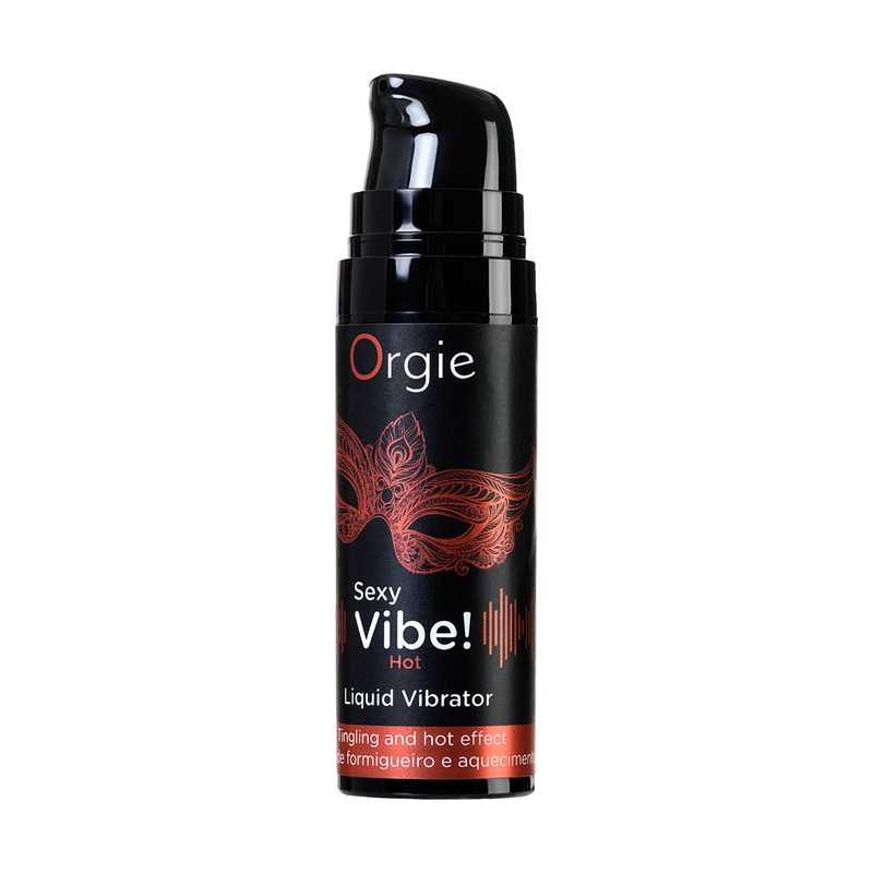 Orgie Sexy Vibe "Hot" гель для массажа с разогревающим и вибрирующим эффектом, 15 мл*