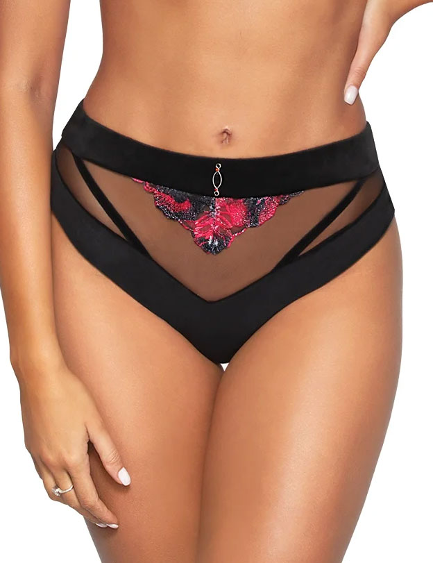 Novika трусы бразильяно Herrera, Черный