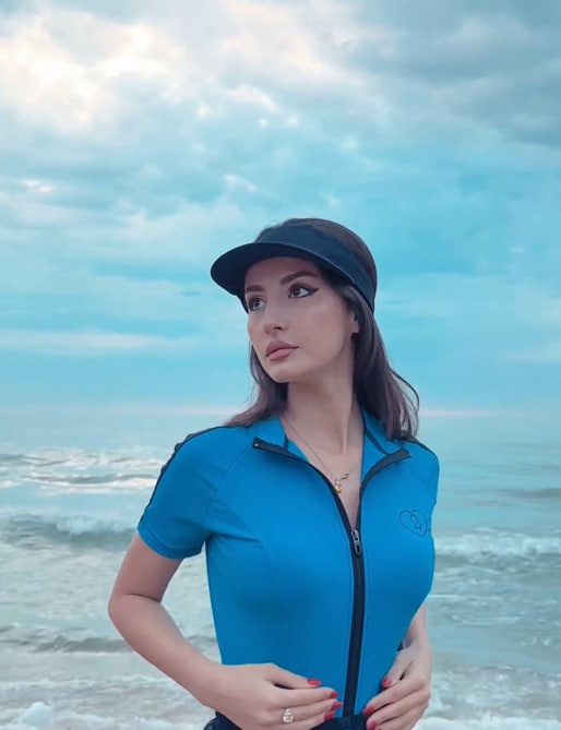 Instinto козырек Gin, Синий