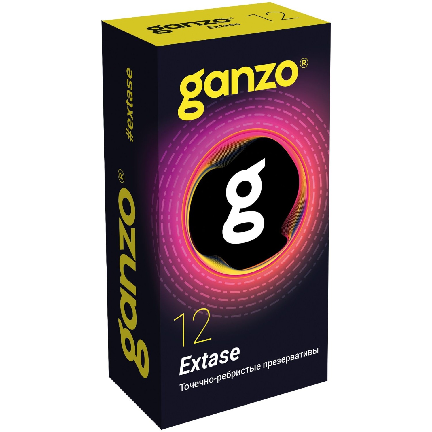 Ganzo презервативы Extase, 12 шт.