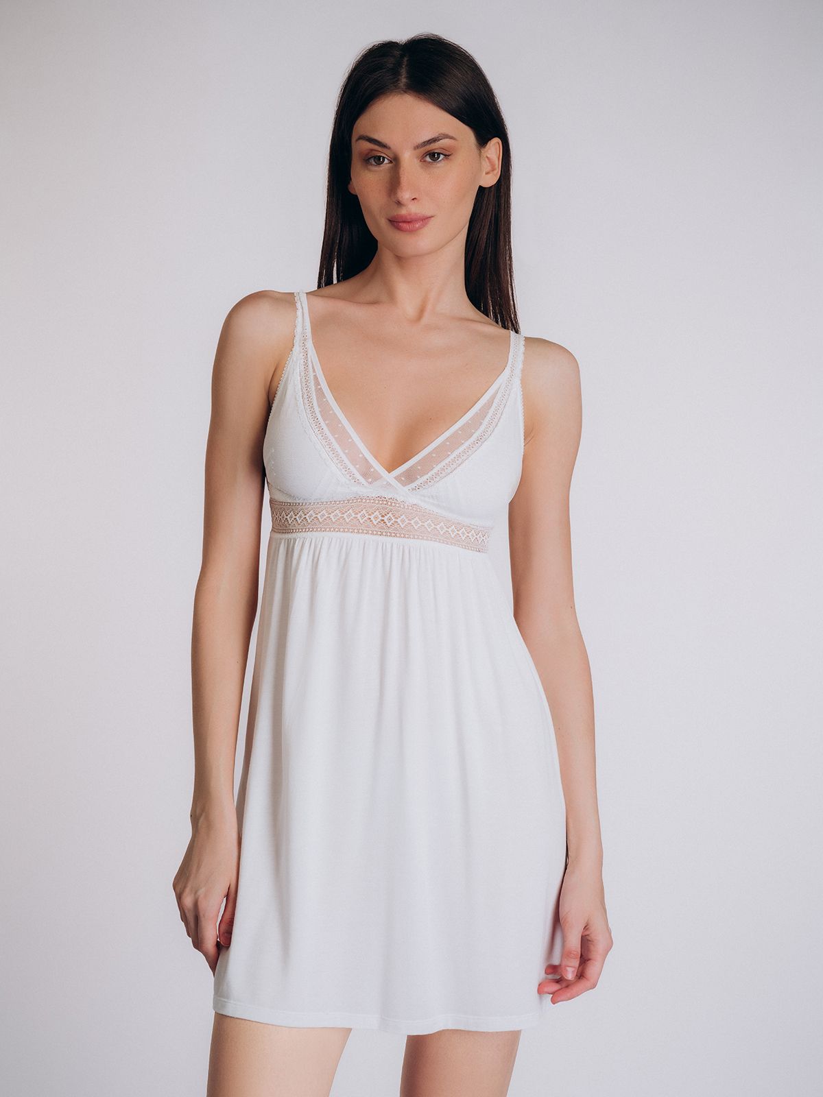 Indefini сорочка 5019SDD (чз), Белый