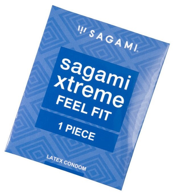 Sagami Xtreme презервативы латексные Feel Fit, 1 шт.