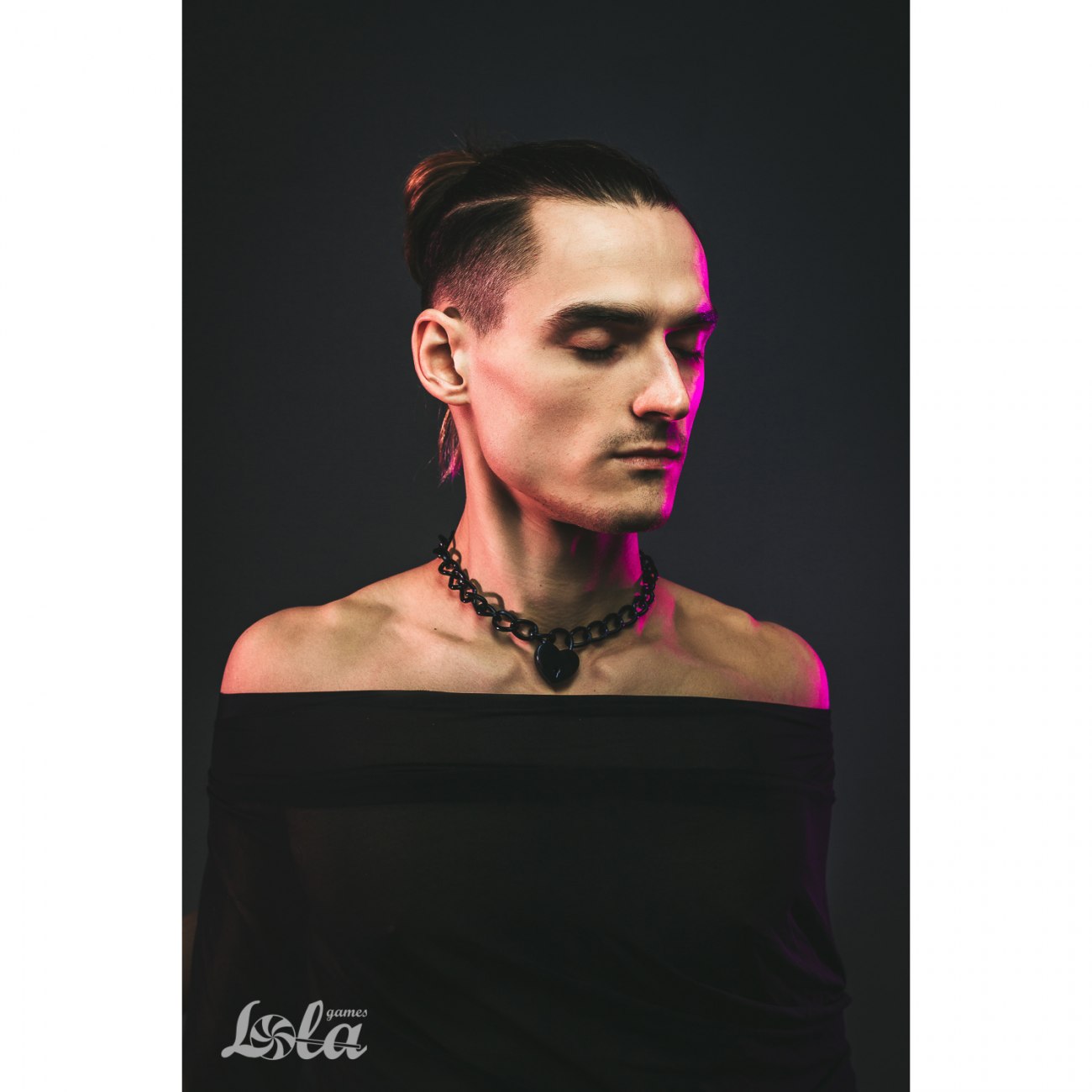 Lola Games ошейник с ключиком Party Hard Embrace Black, Черный*