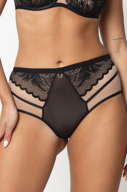 Subtille трусики бразильяно ELZA, Черный