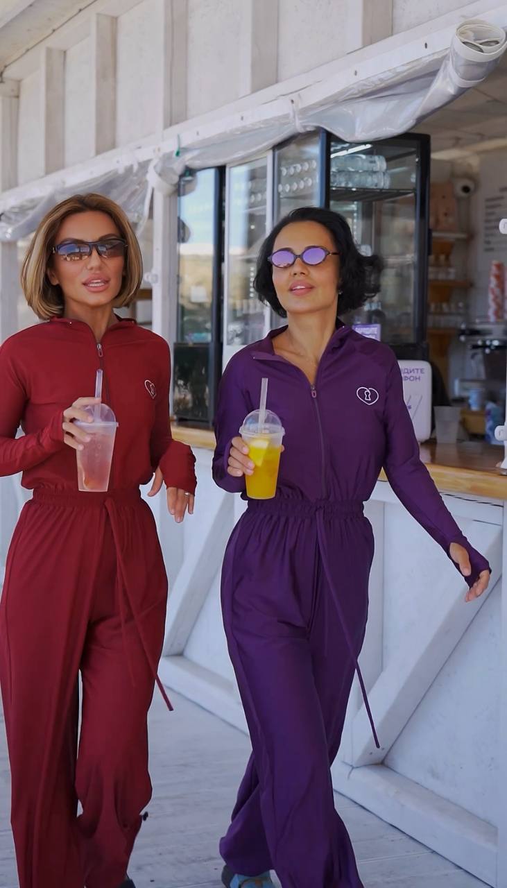 Instinto буркини комбез макси Zazoo, Фиолетовый