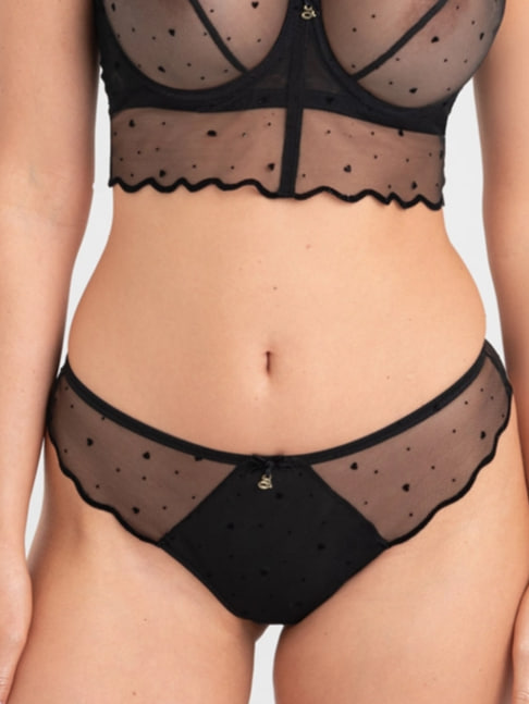 Samanta трусики стринги Melania C300 (чз), Черный