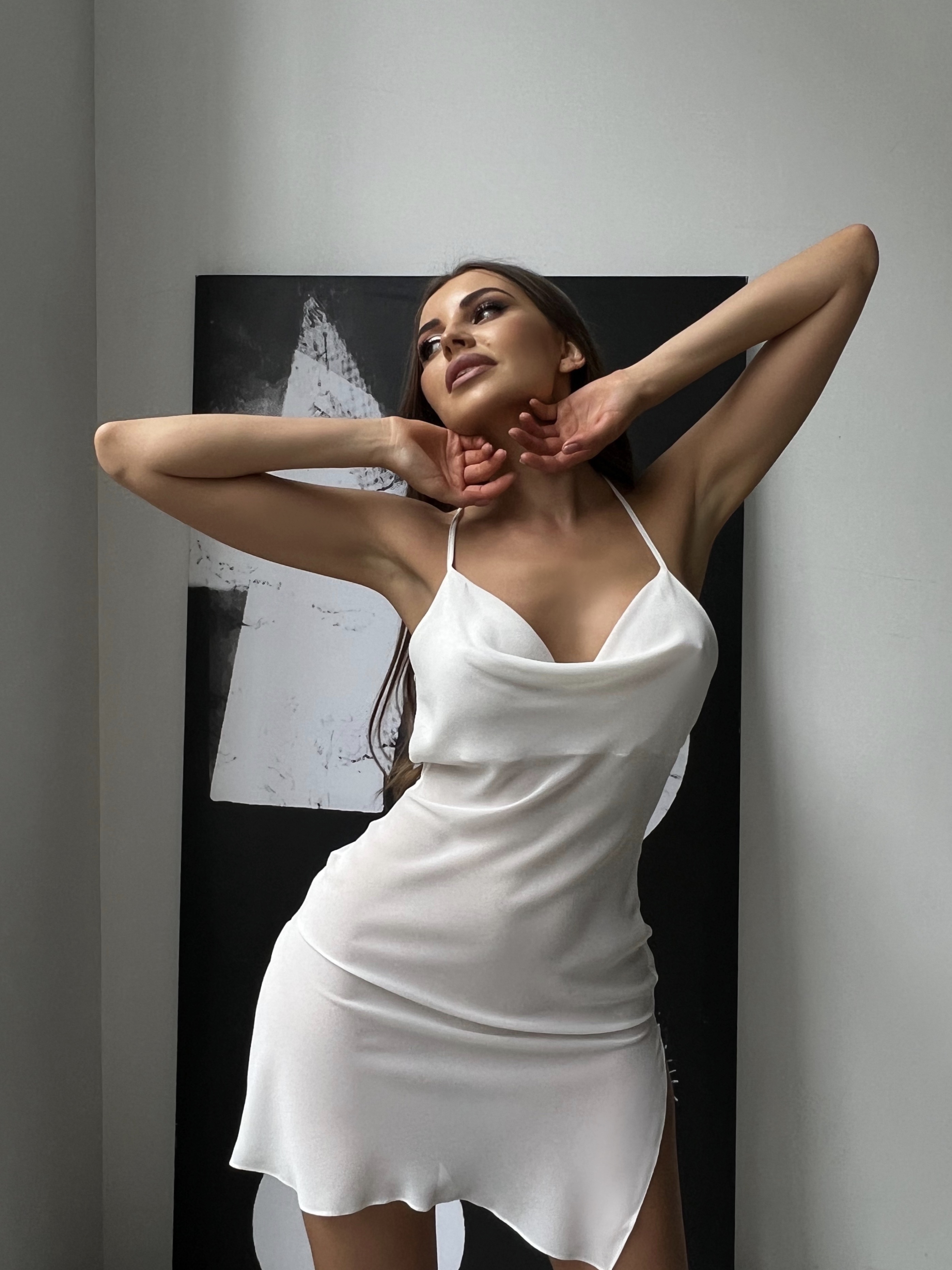 Instinto сорочка мини Sara, Белый