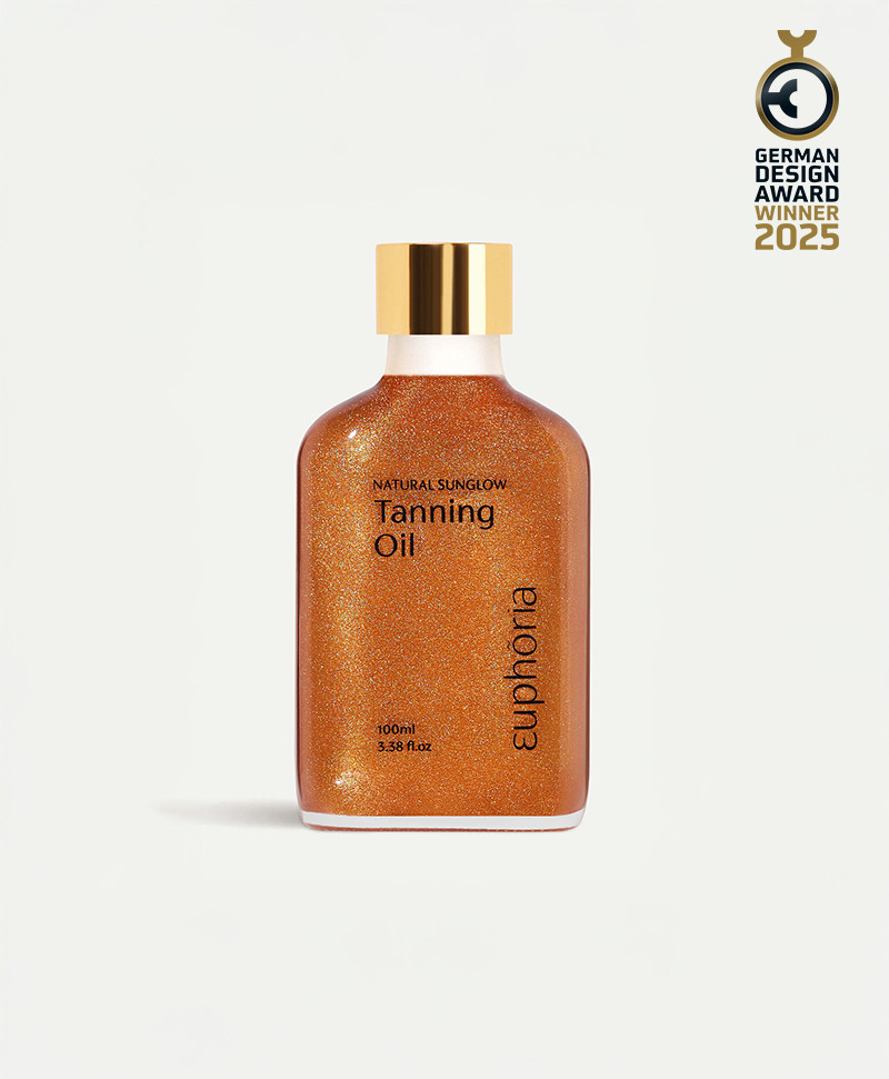 Euphoria масло-шиммер для загара Bronze Sparkles, 100 мл.