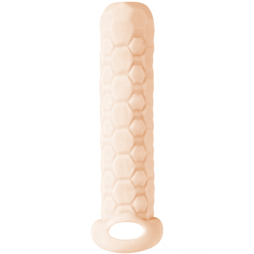 Lola Toys насадка Homme Long 9-12 см, Бежевый