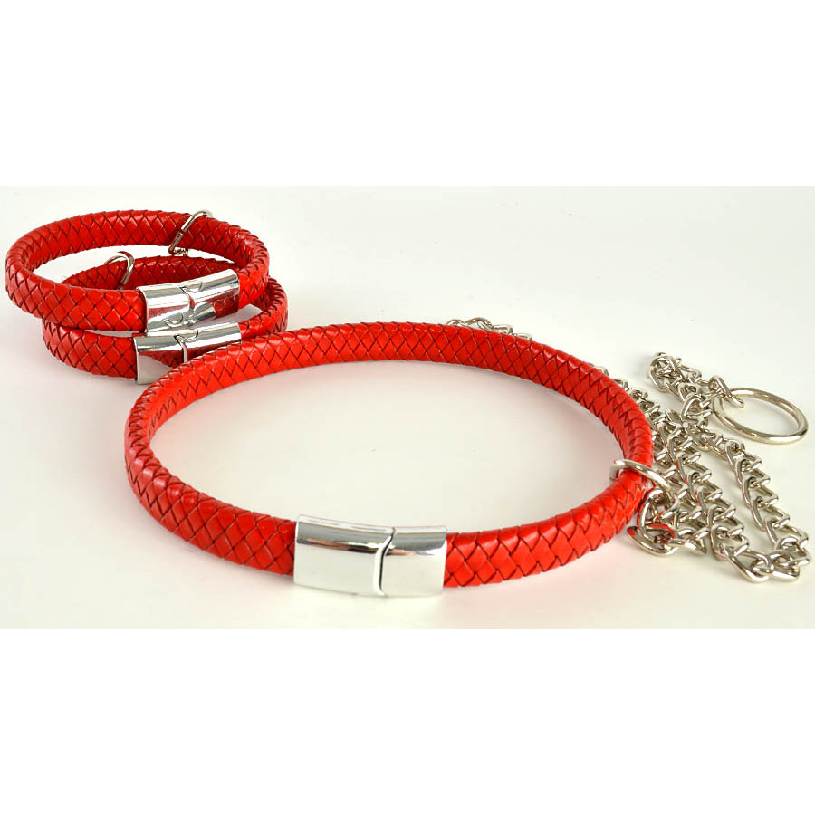 Sitabella ошейник Вояж S 35 3471-2S, Красный