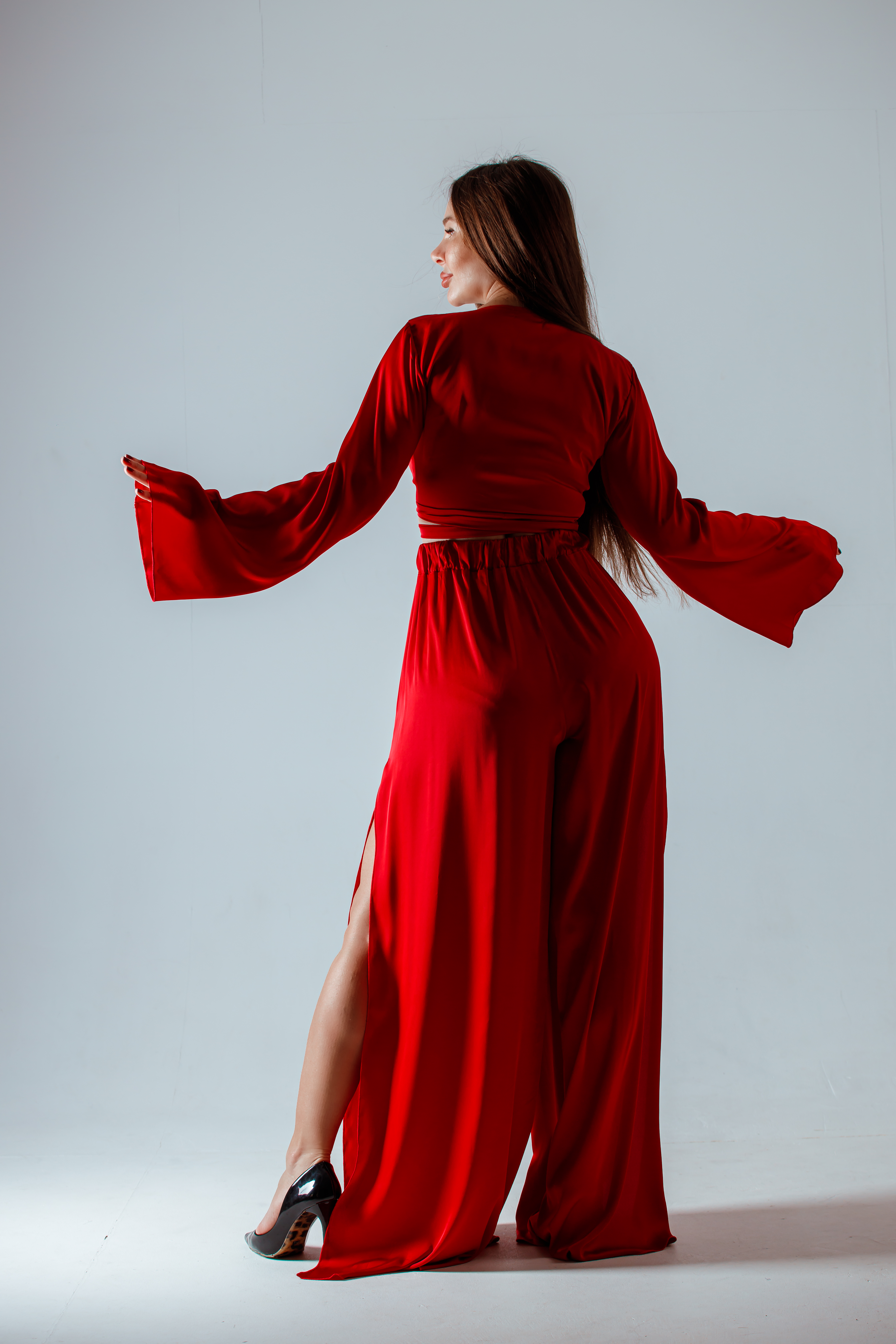 Instinto костюм Izza, Бордовый