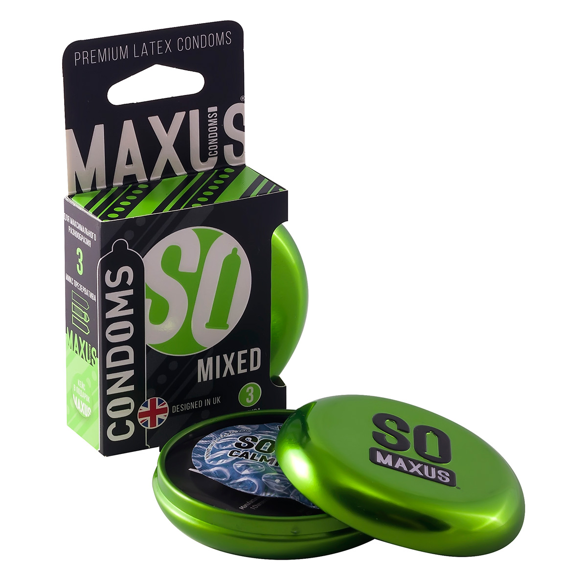Maxus презервативы Mixed №3, 3 шт.