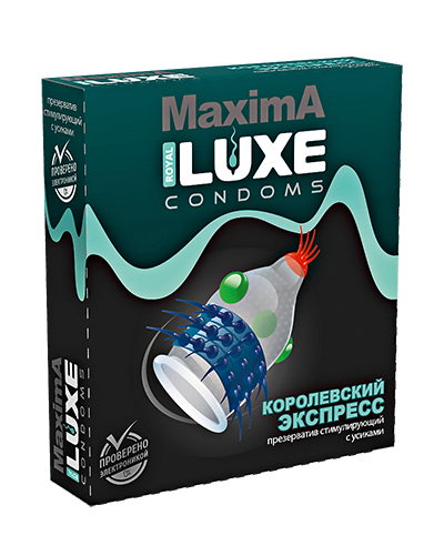 Luxe Maxima презервативы Королевский экспресс, 1 шт.