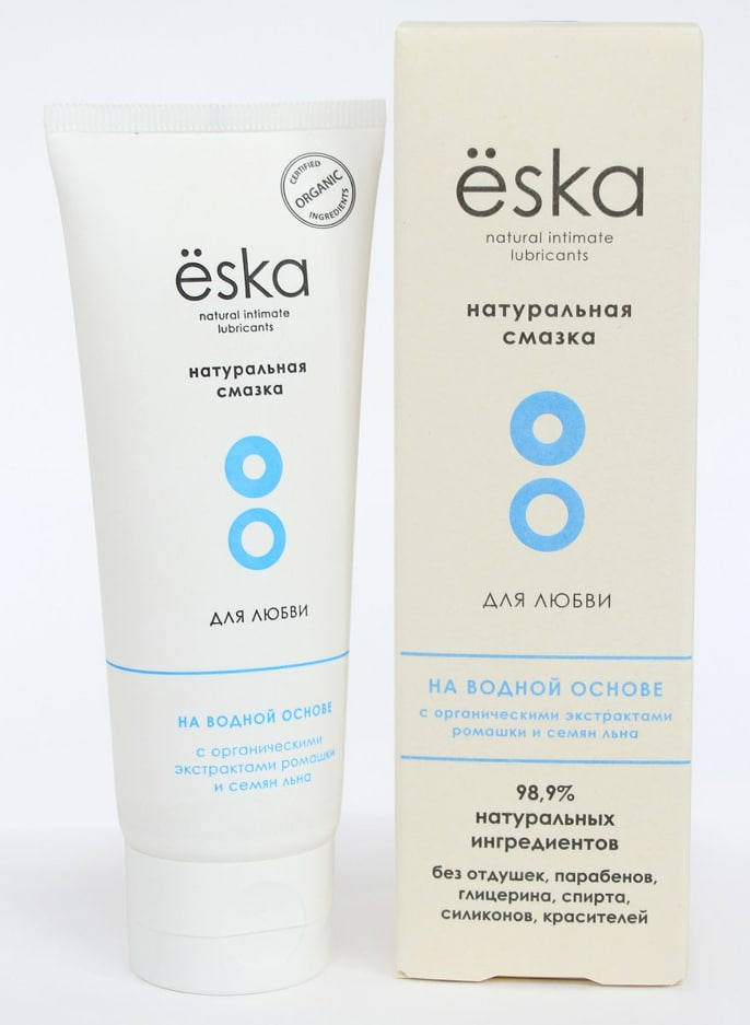 Ёska лубрикант на водной основе, 75 мл.