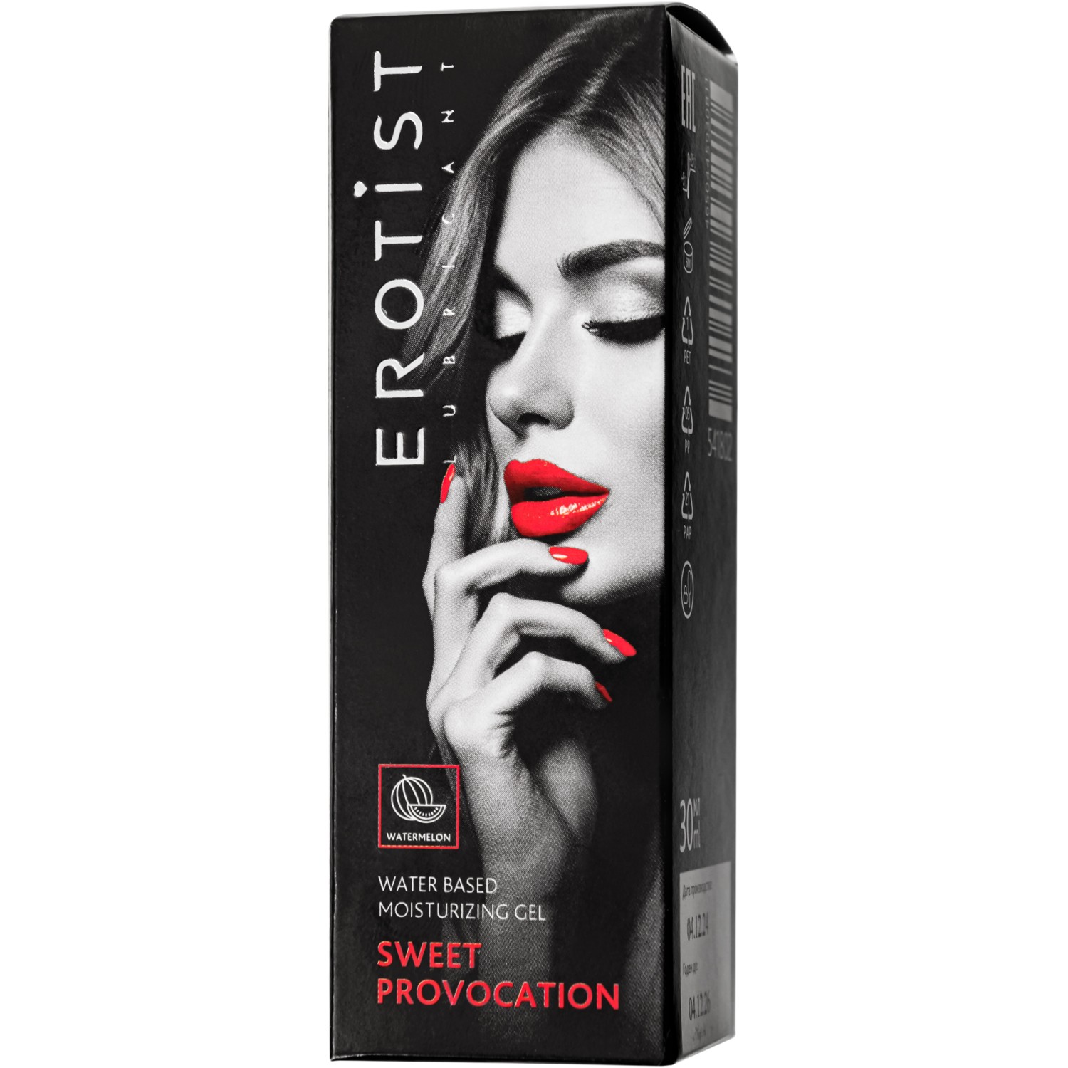 Erotist съедобный гель Sweet Provocation вкусом арбуза, 30 мл.