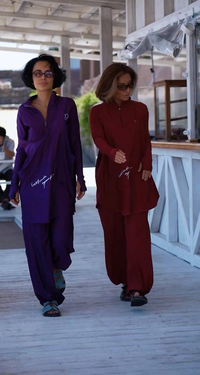 Instinto буркини комбез макси Zazoo, Фиолетовый